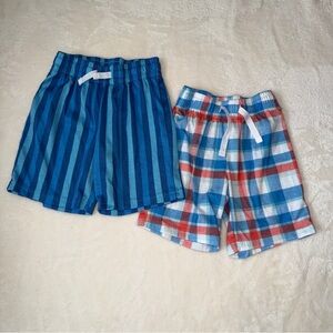 Cat & Jack Set of 2 Kids' Pajama Shorts XS 4/5
